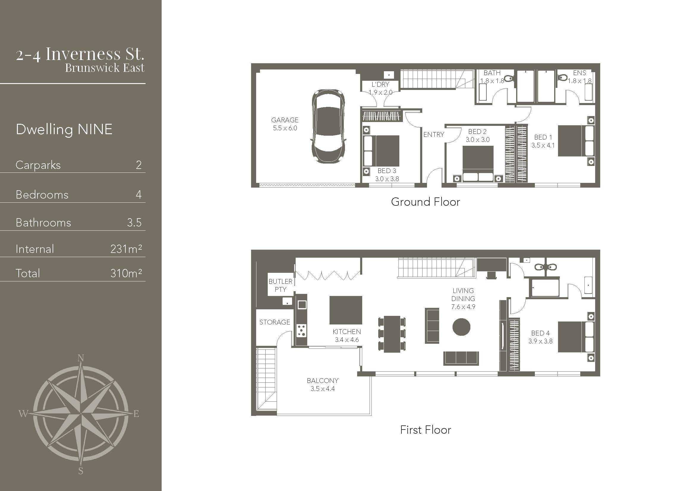Residence 9 2 4 Inverness St Brunswick East